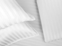 Комплект постельного белья 4235-БЧ 215*153 сатин "Полоса" рис. 0000 1*1