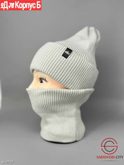 Комплект для девочки шапка и снуд - Bruno фото 4