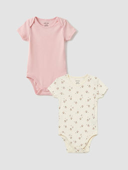 Bisiklet Yaka K?z Bebek ??t??tl? Body 2li