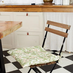 Сидушка на стул Этель Spring garden 42х42см, 100% хлопок, 190 г/м2