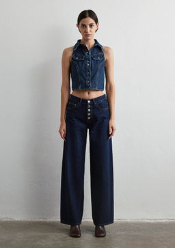 Siena Button Up Iconic Rinse Jean Pantolon