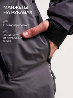 Комбинезон мужской зимний горнолыжный Saimaa фото 25