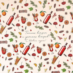 Цена за 10 шт. Бумага упаковочная глянцевая «Пряности», 70 х 100 см