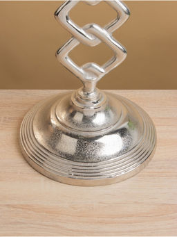 Подсвечник «Чейн», 21×21×55 см, алюминий