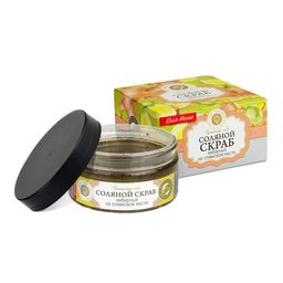 Соляной скраб ИМБИРНЫЙ на оливковом масле, 300 г