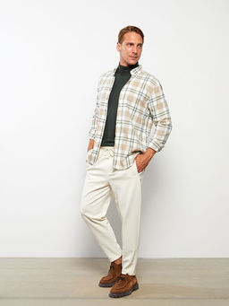 Regular Fit Uzun Kollu Ekose Erkek G?mlek