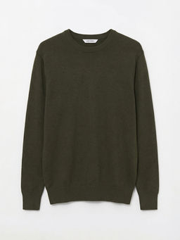 Bisiklet Yaka Erkek Triko Kazak