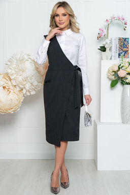 Сарафан Стиль (графит) П5464 - Lt collection фото 11