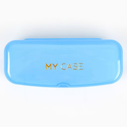 Футляр для очков My case, голубой, 15,5 х 5,2 х 3,5 см - Simaland фото 6