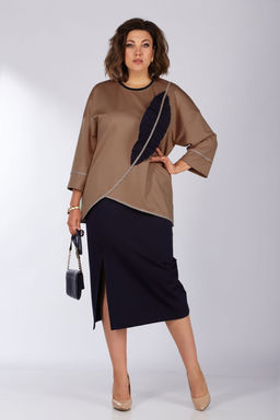 Костюм LADY SECRET 1631 синий+шоколад