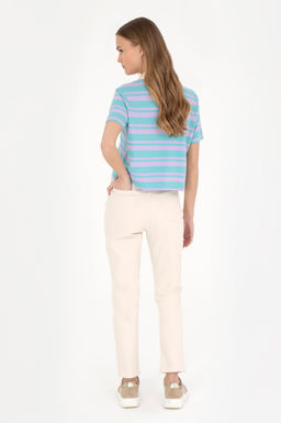 Женские бежевые джинсовые брюки - U.s. polo assn фото 11