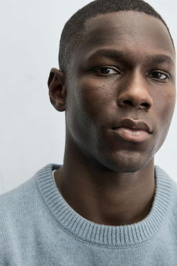 REGULAR FIT WOOL BLEND JUMPER - Zara фото 5