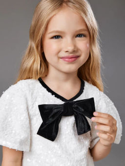 ACOOLA / Платье детское для девочек Arka белый фото 4