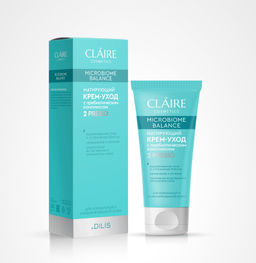 Claire cosmetics MICROBIOME BALANCE Крем матирующий для нормальной и комбинированной кожи 50мл