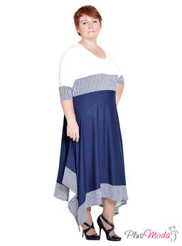 Платье Модель №123 размеры 50-72 - Plusmoda фото 3