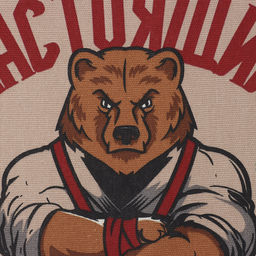 Набор кух. полотенец Доляна Настоящий защитник 2 шт, 35х60 см, рогожка, 100% хл, 160г/м2  фото 5