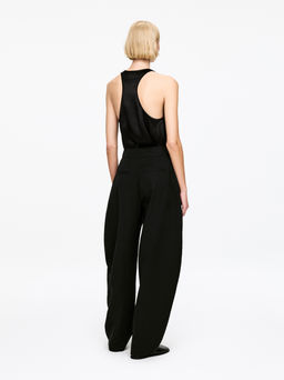 Pantalones de sastre con delantero cruzado - H&m фото 7