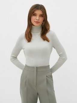 Conso/KTL 220715 - light mint Водолазка Женская