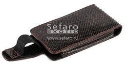 Чехол для смартфона из кожи питона