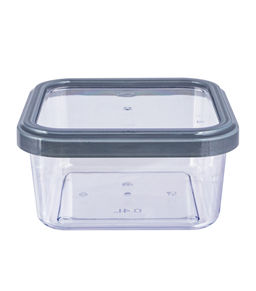 Банка 0,4л для сып продуктов Cubbo Scandi серый - Полимербыт фото 4