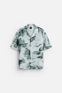 ABSTRACT PRINT SHIRT - Zara фото 7