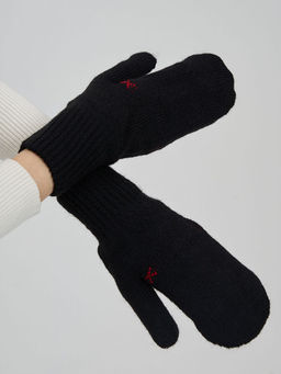 Варежки 212-8223. 95000 чёрный