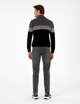 Antrasit Slim Fit Jean Pantolon - Pierre cardin фото 4