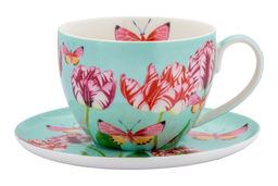 Чашка с блюдцем Тюльпаны, 0,4 л - Maxwell & Williams фото 2