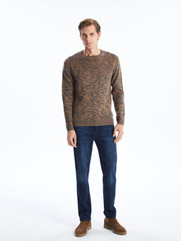 Bisiklet Yaka Erkek Triko Kazak - Waikiki фото 4