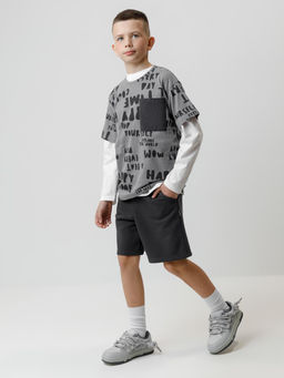 КР 400858/антрацитовый 3902 к596 шорты для мал