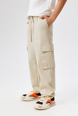 ACOOLA / Брюки детские для мальчиков Campillo бежевый  фото 6