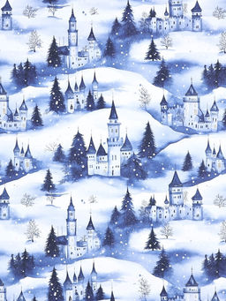 Набор упаковочной бумаги с наклейками «Новый год», 6 листов, 70 × 100 см