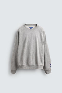 CHAMPION ® X ZARA PATCH CREW NECK SWEATSHIRT  фото 6