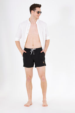Мужские черные морские шорты