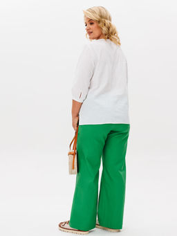 Костюм BRELA 2414 белый+зеленый