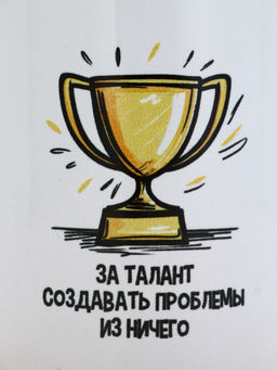 Кружка керамическая «Талант», 320 мл