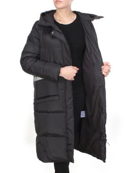 2115 BLACK Пальто зимнее женское MELISACITI (200 гр. холлофайбера) - Fashion фото 6