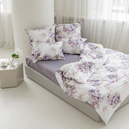 Постельное белье - Поплин 6751 Флер 1,5-спальный