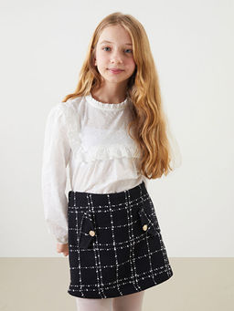 Beli Lastikli K?z ?ocuk T?vit ?ort Etek