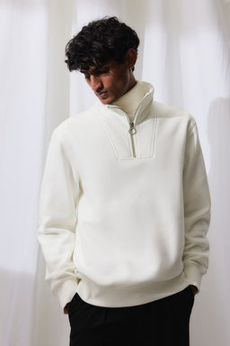 Sudadera con media cremallera Regular Fit - H&m фото 3