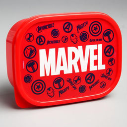 Цена за 2 шт. Ланч-бокс детский прямоугольный, 500 мл «Марвел», Мстители
