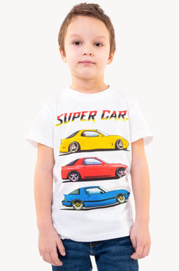 Детская хлопковая футболка Happy Fox фото 16