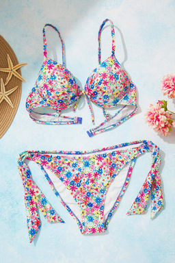 TRENDYOLMILLA K?rm?z? Balkonet Push Up Bikini Ustu TBESS20BU0237 фото 34