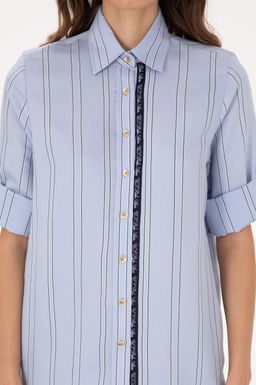 Kad_n A__k Mavi Uzun Kollu G_mlek - U.s. polo assn фото 6