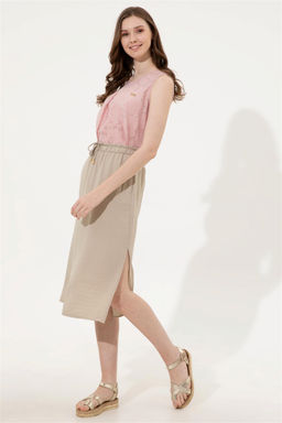 U. S. Polo Assn Женская тканая юбка цвета хаки - U.s. polo assn фото 8