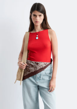 Camiseta de tirantes en punto de canal? - H&m фото 5