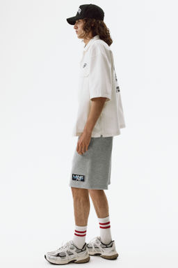 Pantal?n corto en sudadera Relaxed Fit - H&m фото 4