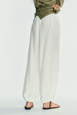 FLOWING BALLOON TROUSERS - Zara фото 13