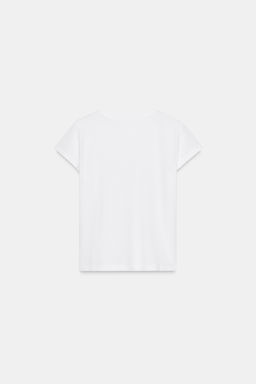 WASHED T-SHIRT WITH POCKET - Zara фото 36