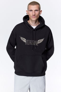 Sudadera con capucha y motivo Loose Fit - H&m фото 3